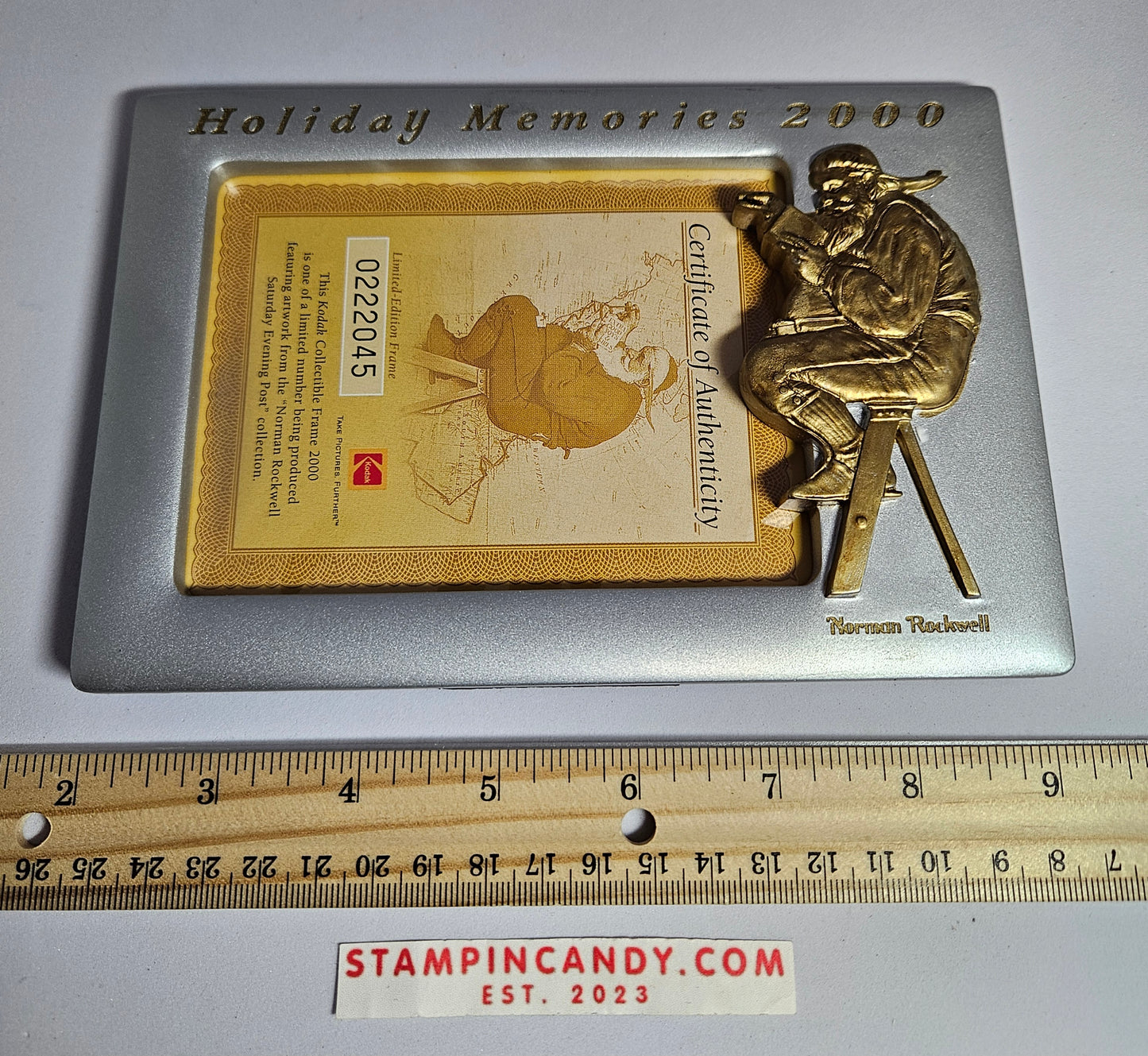 Kodak - Norman Rockwell 2000 Holiday Memories Picture Frame