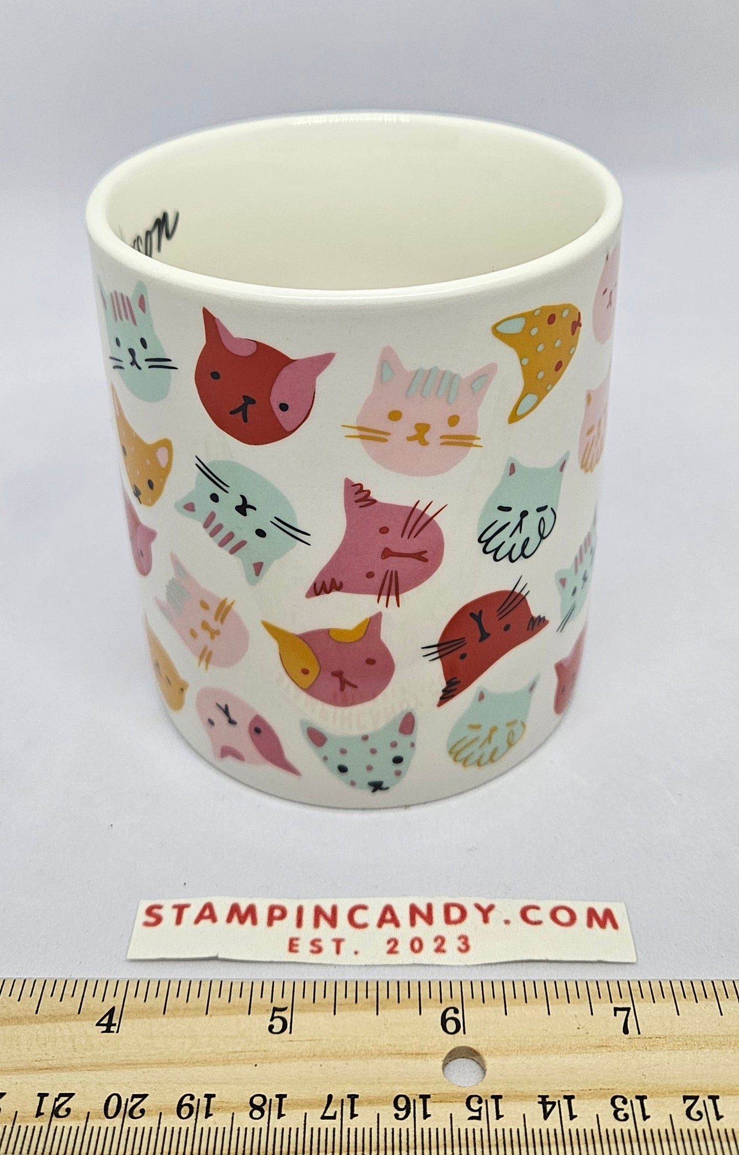 Cat Person Mug (Faces)