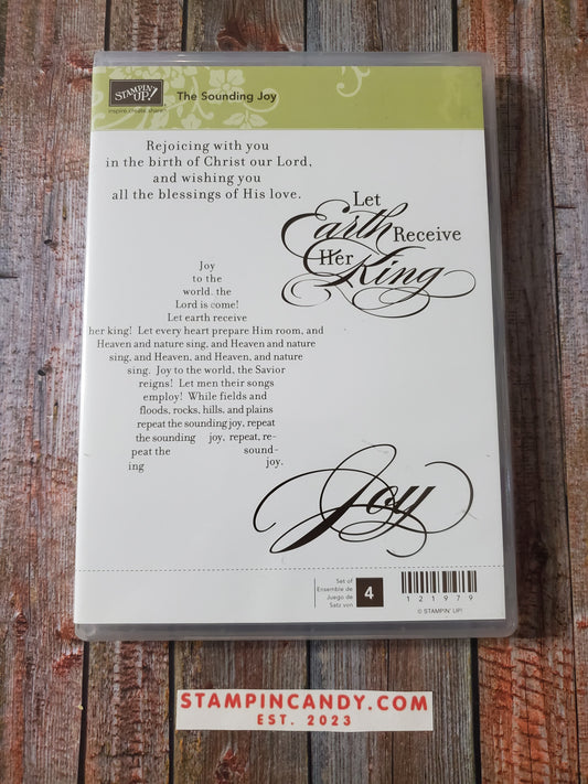 Stampin' UP! "The Sounding Joy" Stamp Set