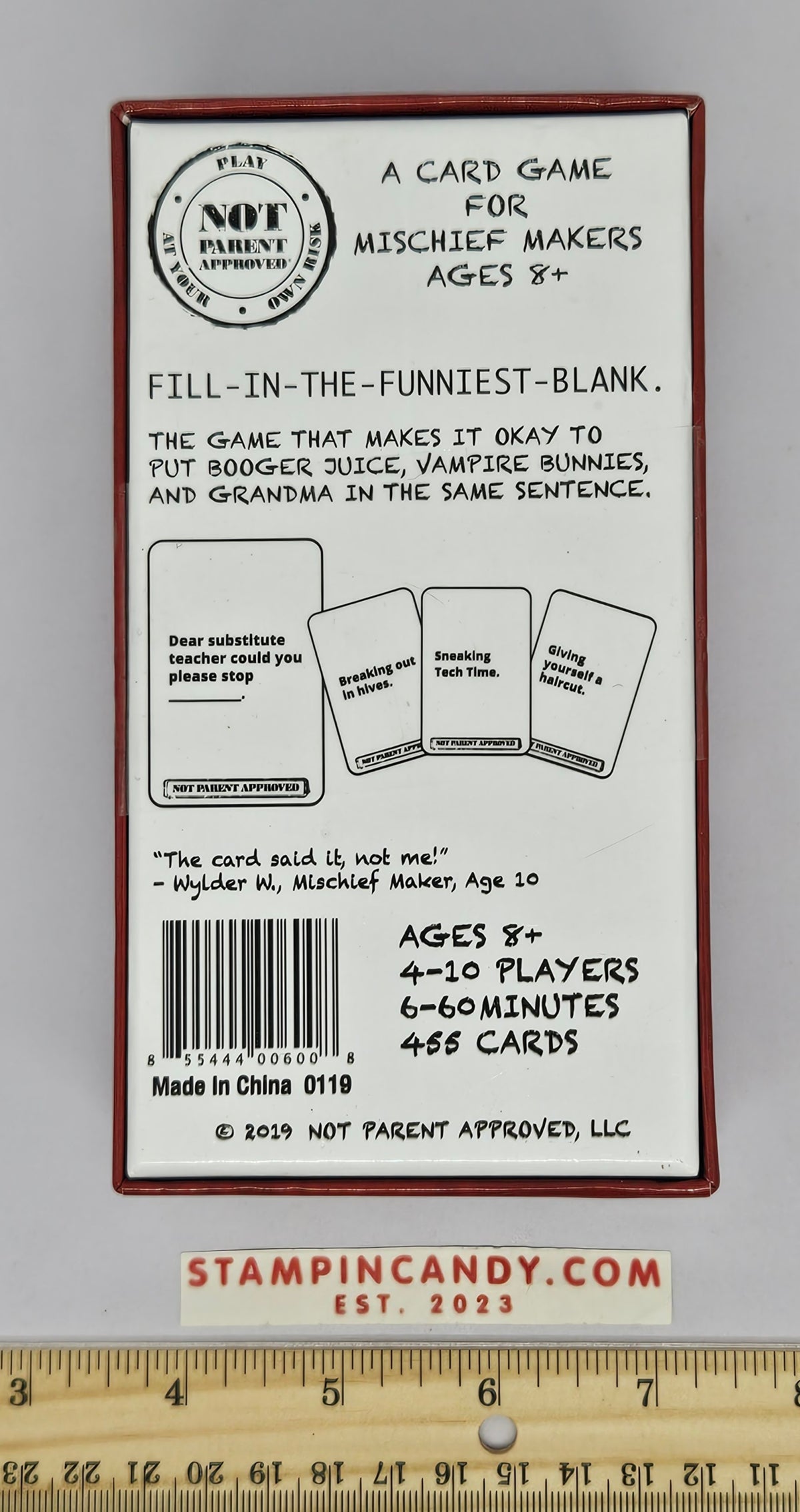I'm Bored Out of My Mind Card Game