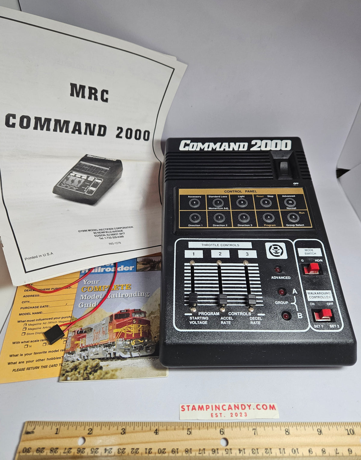 MRC Command 2000 Model Railroading System