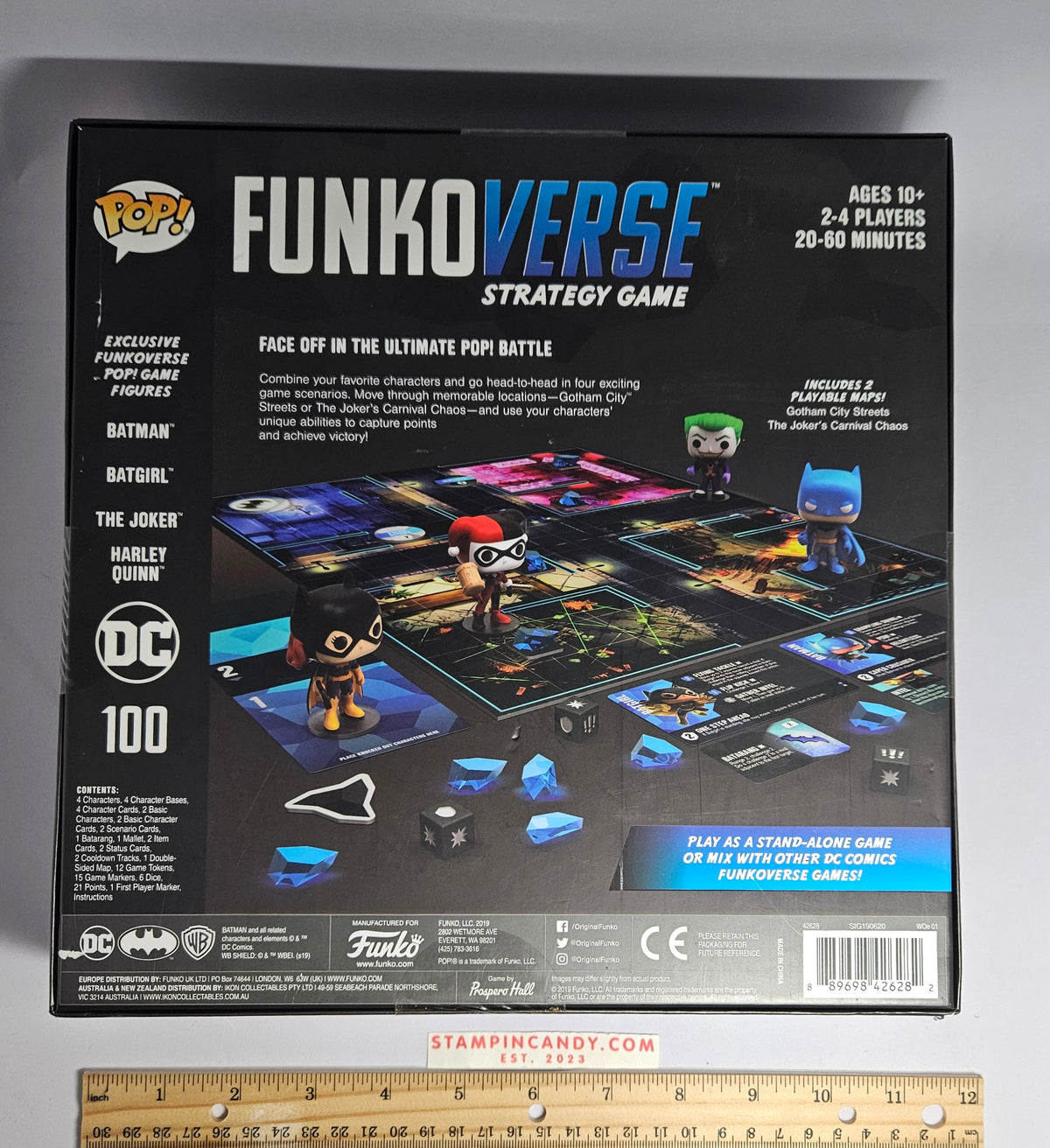 FunkoVerse Strategy Game DC Batman Harley Quinn Joker