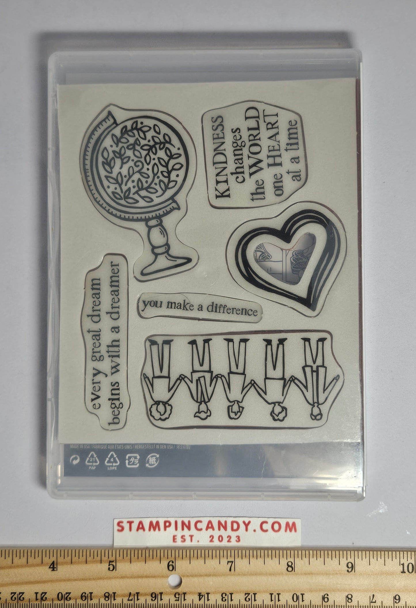 Stampin Up - Begin With A Dream (Case Damaged)