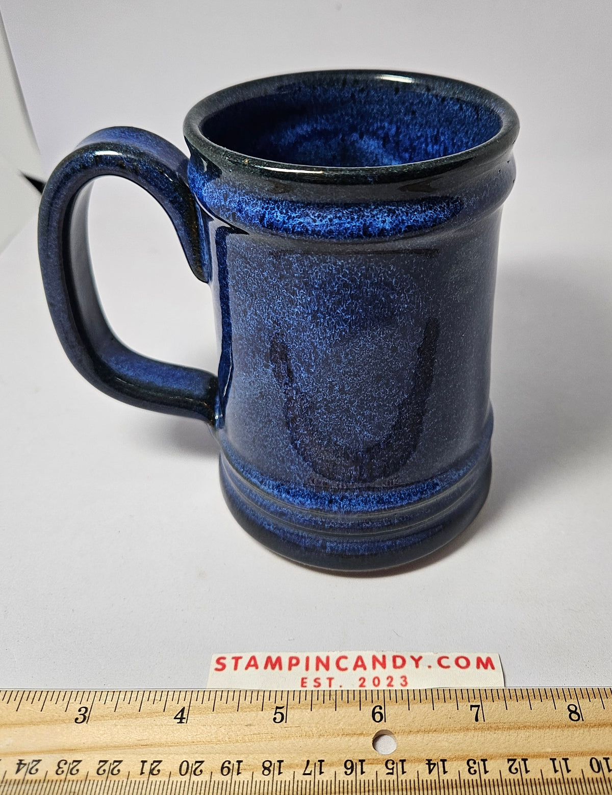 Blue ZeroFoxtrot "Join or Get Stacked" Stein