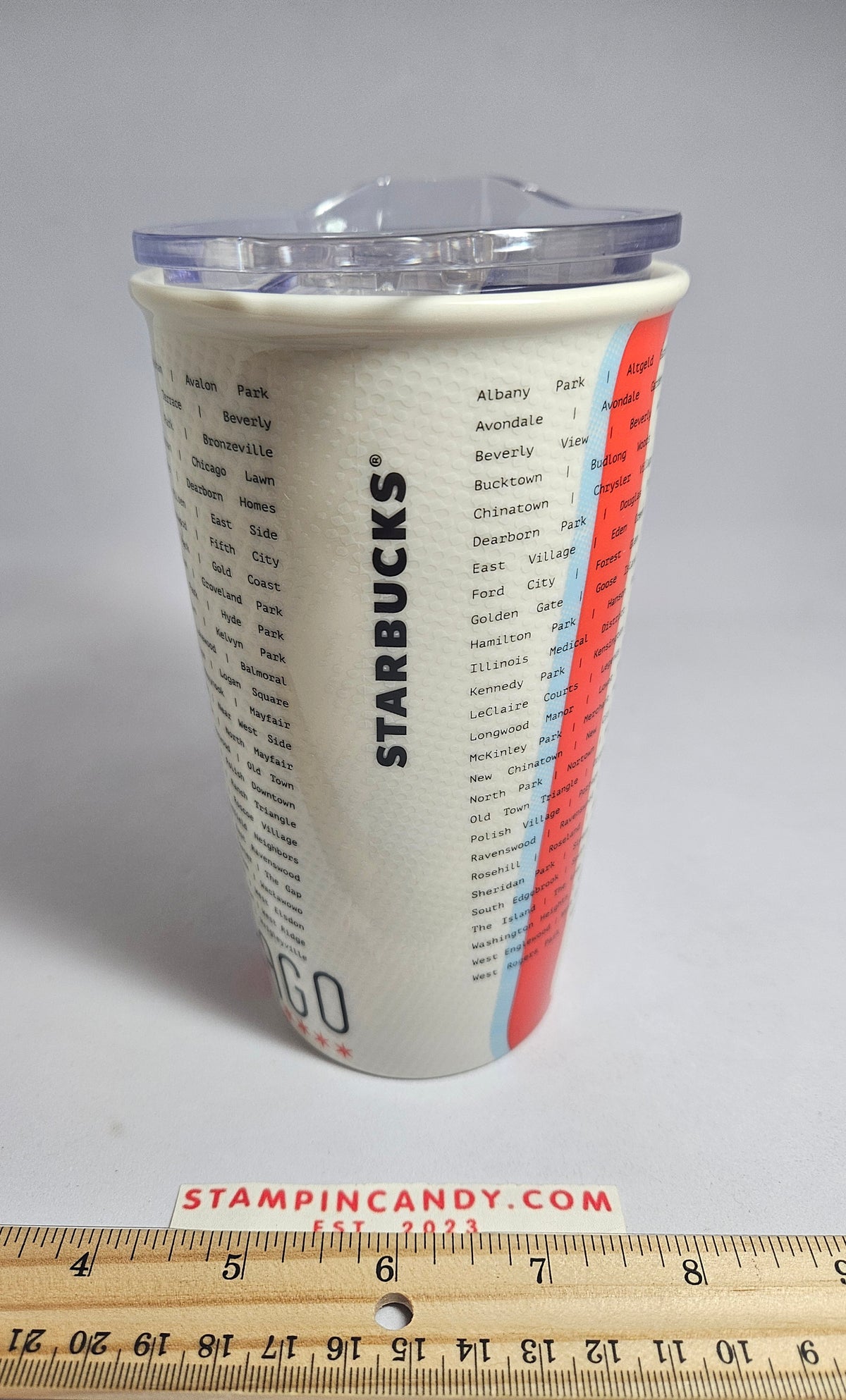 Starbucks - Chicago Double-Walled Ceramic 12 oz Tumbler