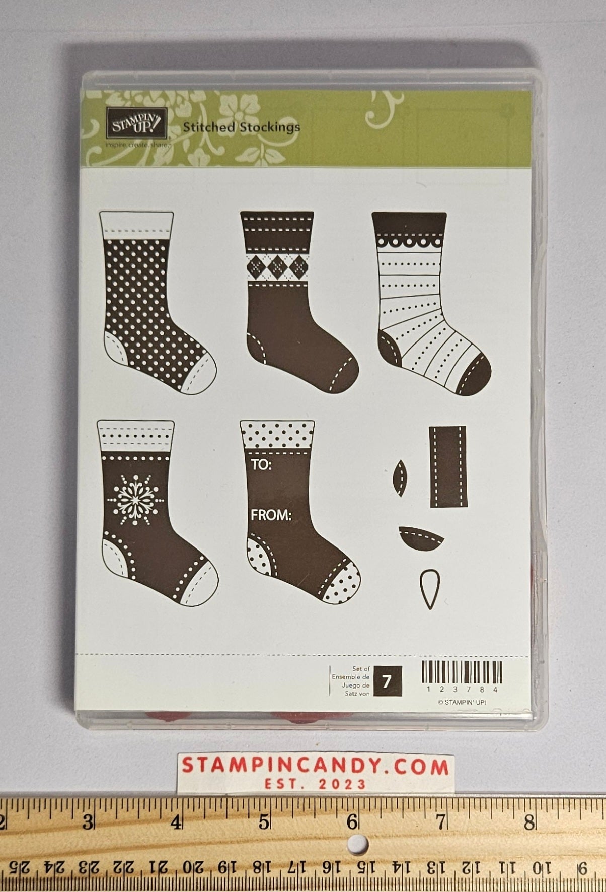 Stampin Up - Stitched Stockings