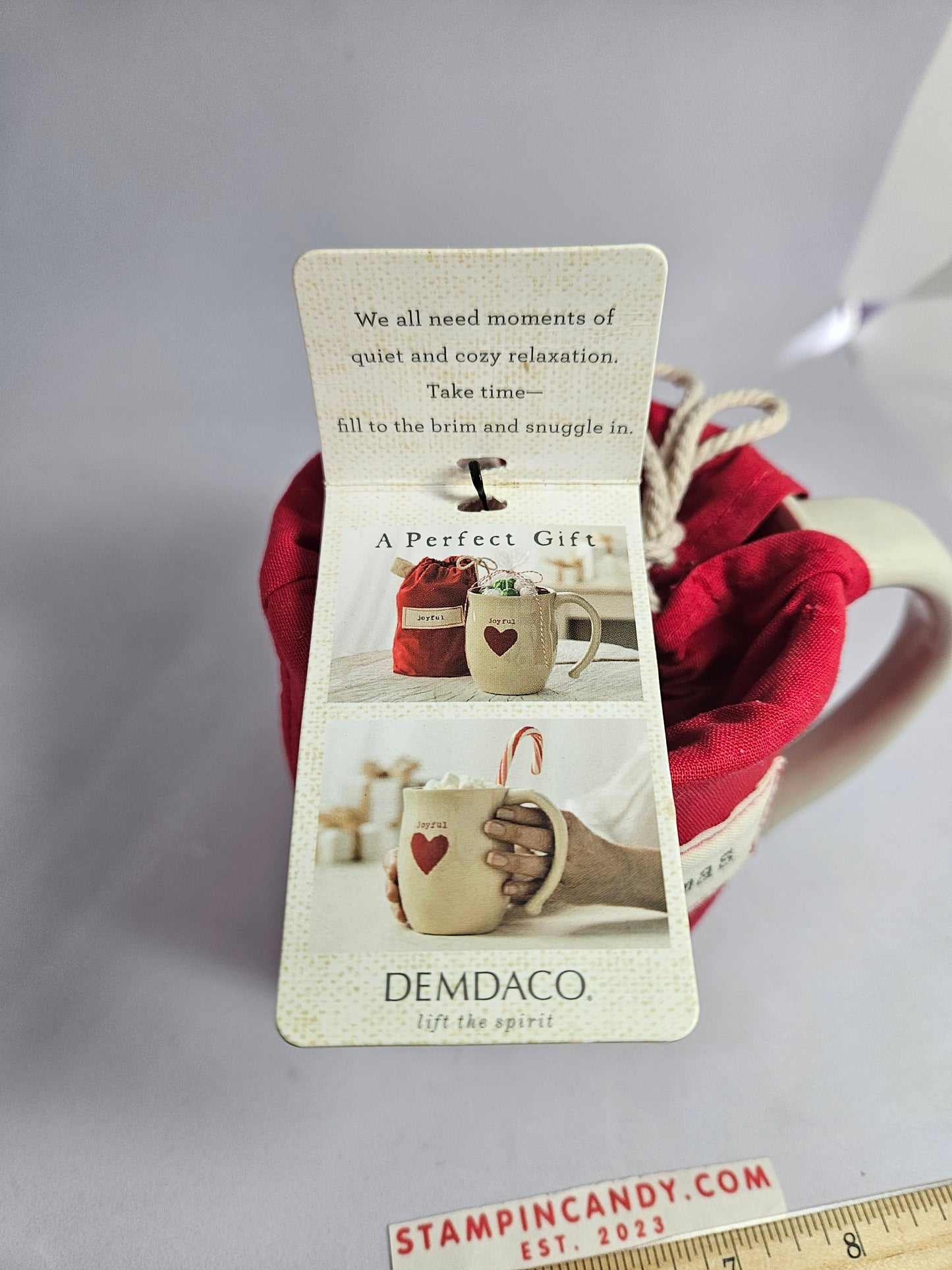 DEMDACO - The Warm Heart "Christmas" Mug
