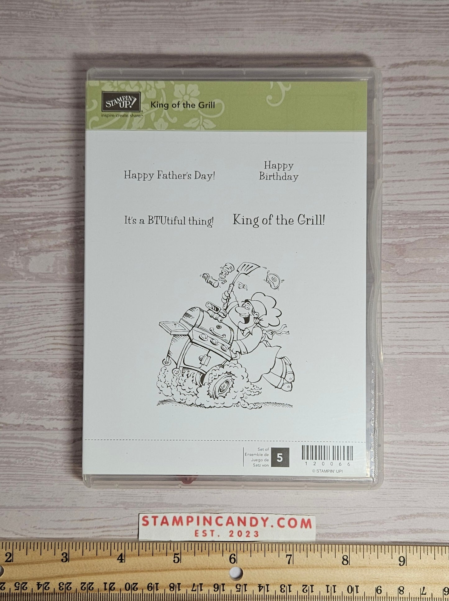 Stampin Up - King of the Grill