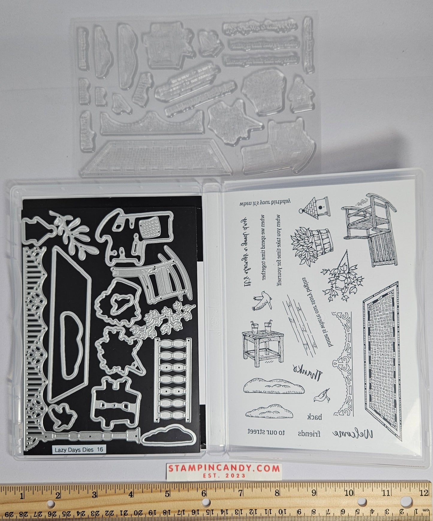 Stampin Up - Lazy Days with Dies