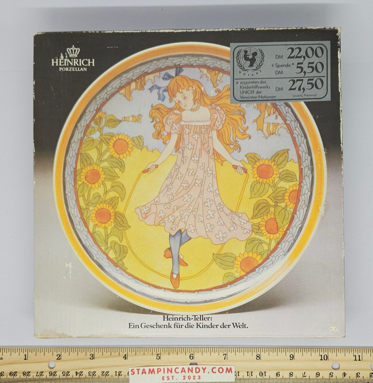 Heinrich Porzellan German Plate