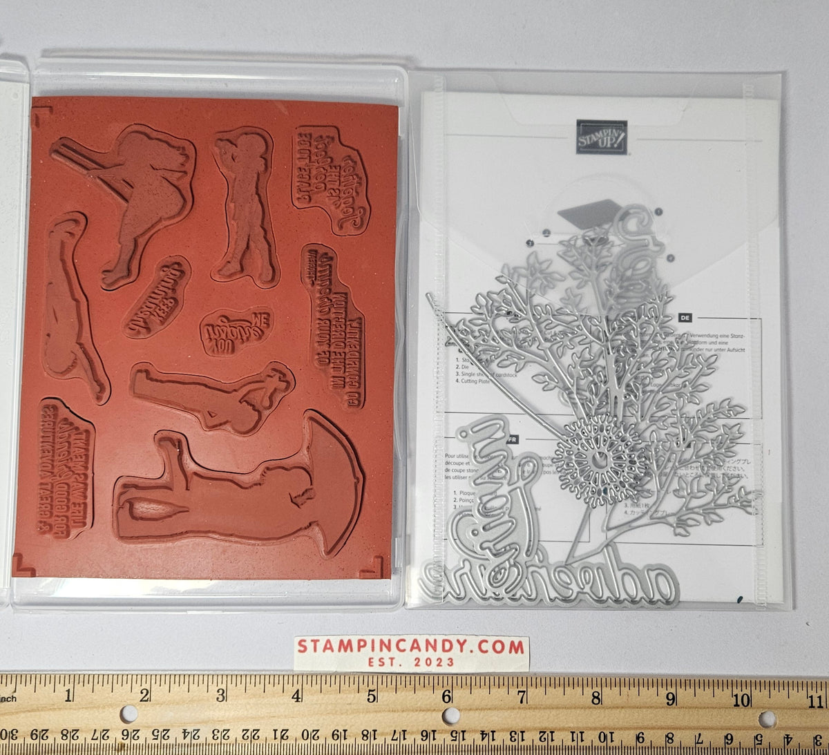 Stampin Up - Silhouette Scenes w/ Sweet Silhouettes Dies