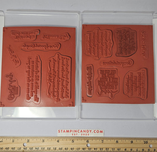 Stampin Up - Special Celebrations (Sets 1 & 2 of 2)