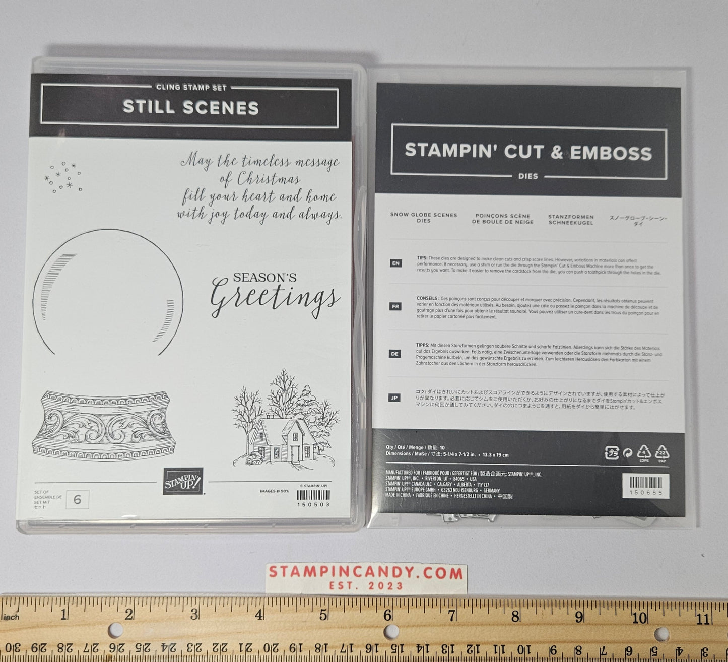 Stampin Up - Still Scenes w/ Snow Globe Scenes Dies