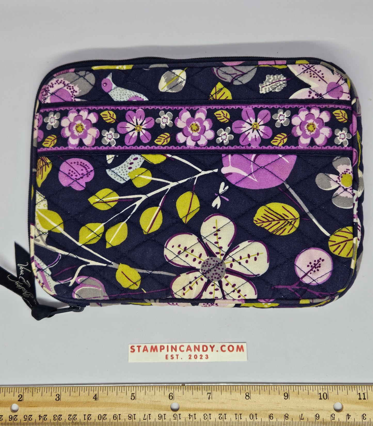 Vera Bradley - Blue Wallet with Flowers