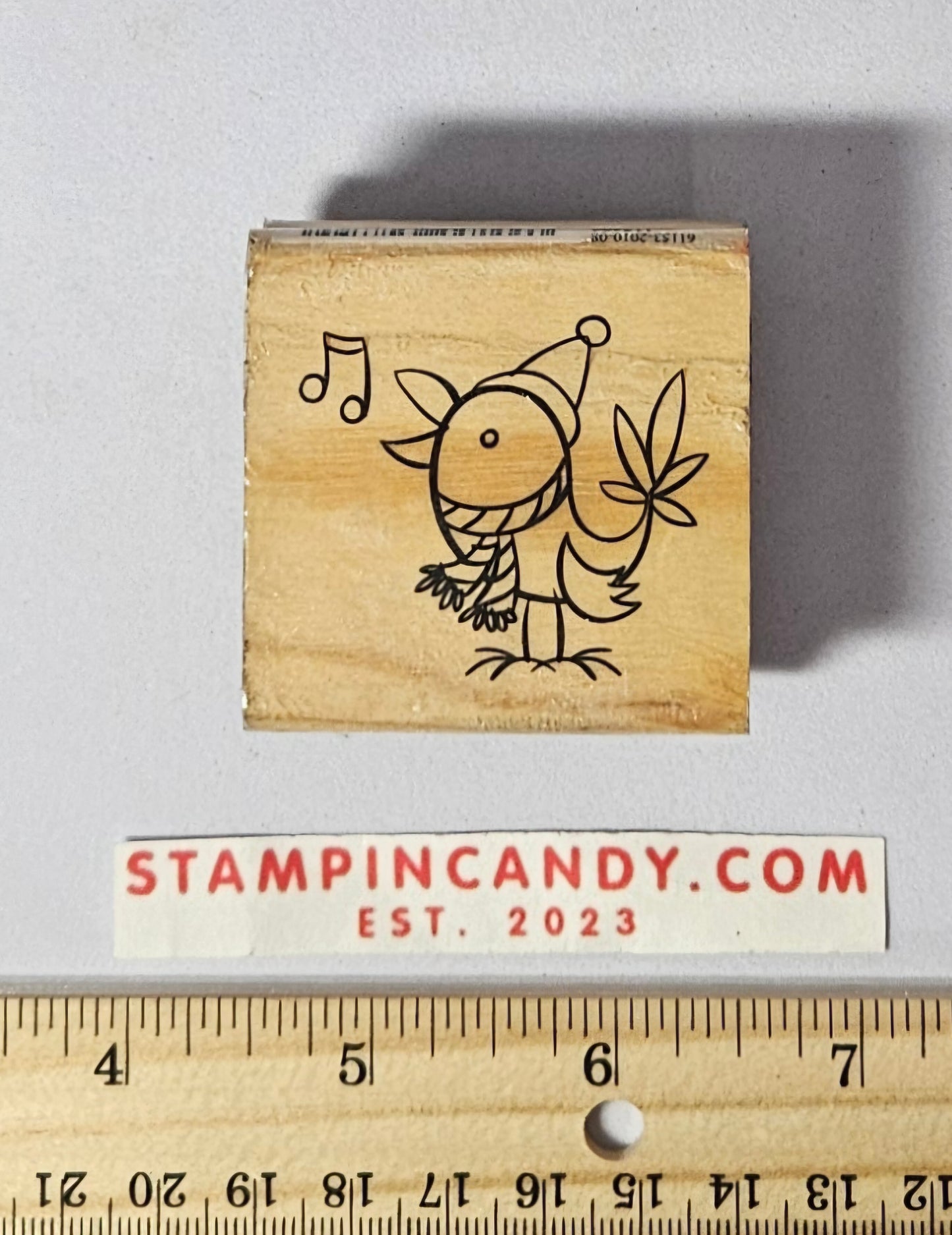 Christmas Songbird Stamp - Craft Smart