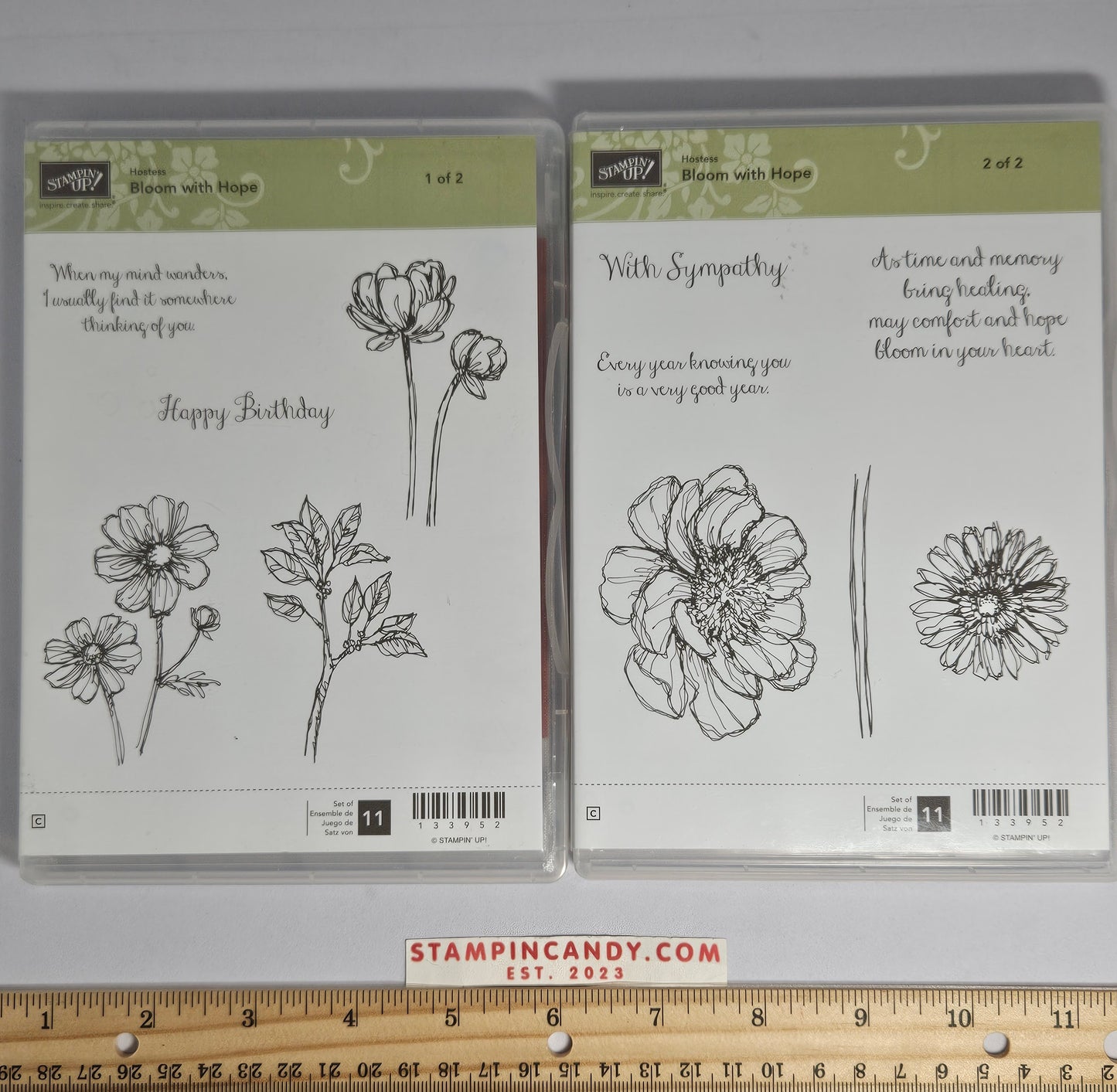 Stampin Up - Bloom with Hope (Sets 1 + 2 of 2)