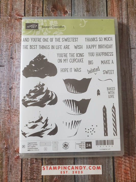 Stampin' UP! "Sweet Cupcake" Stamp Set with "Cupcake Cutouts" Dies