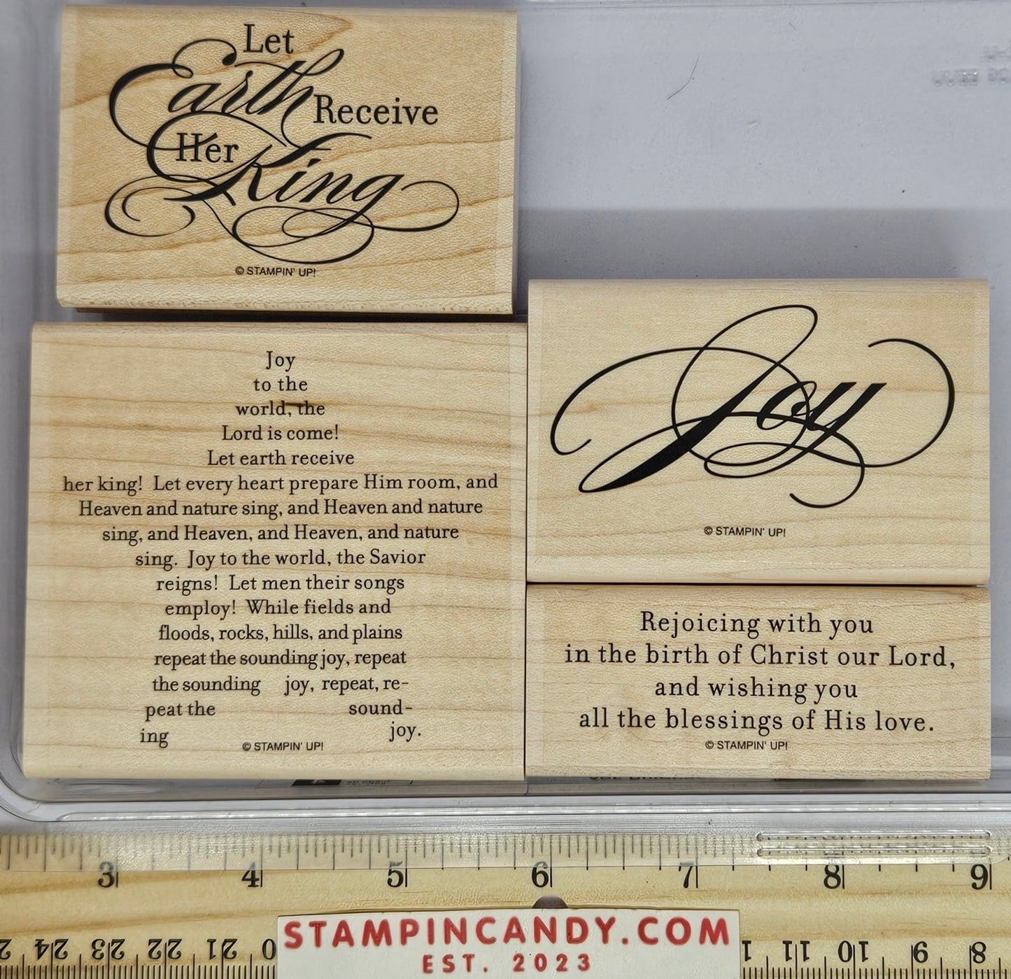 Stampin Up - The Sounding Joy Stamp Set