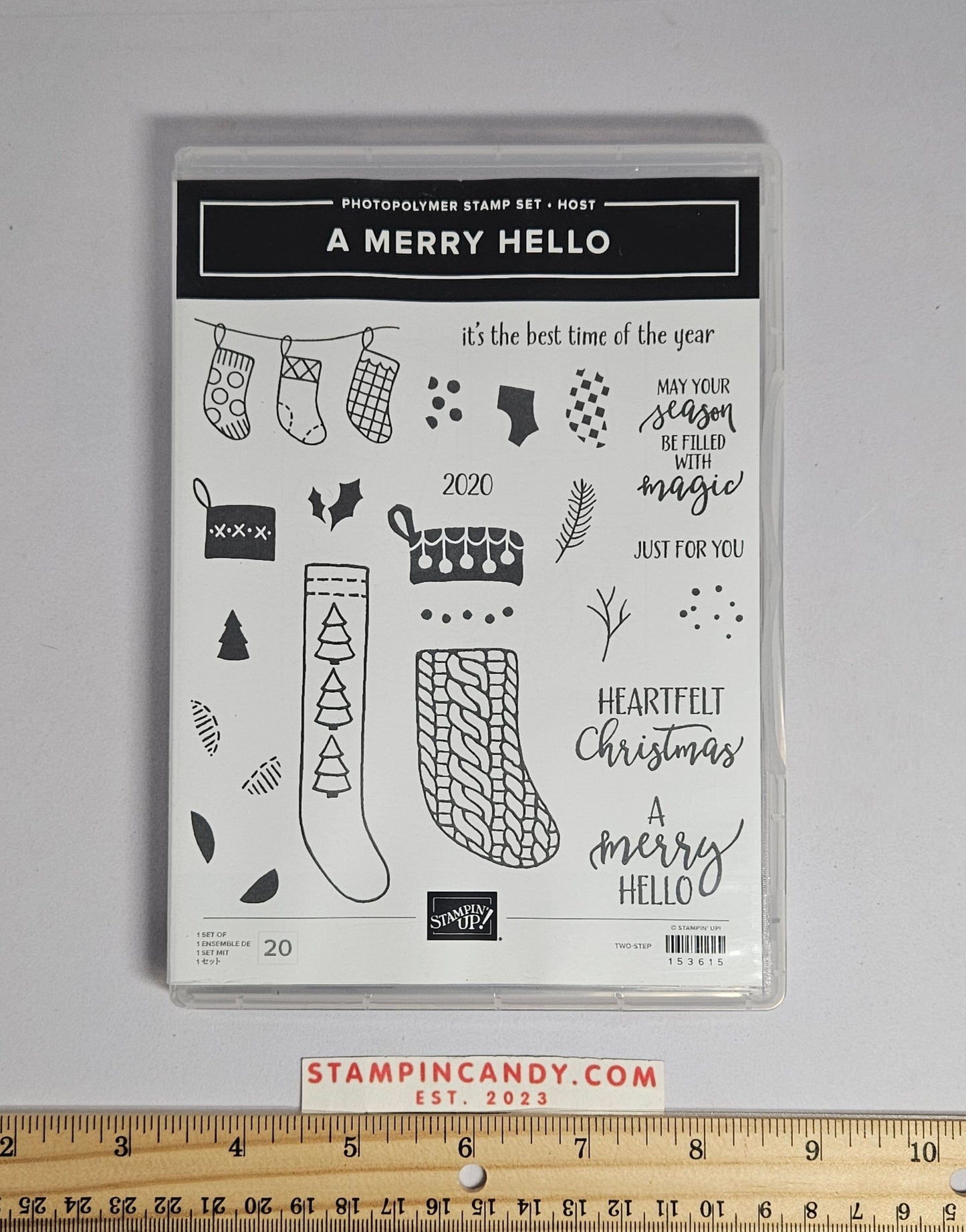 Stampin Up - A Merry Hello