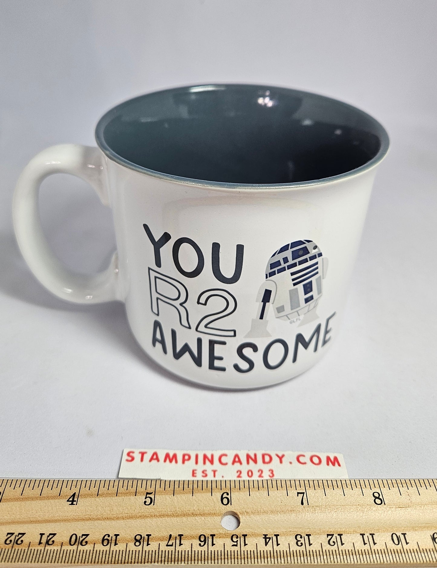 R2D2 18 oz Mug - "You R2 Awesome"