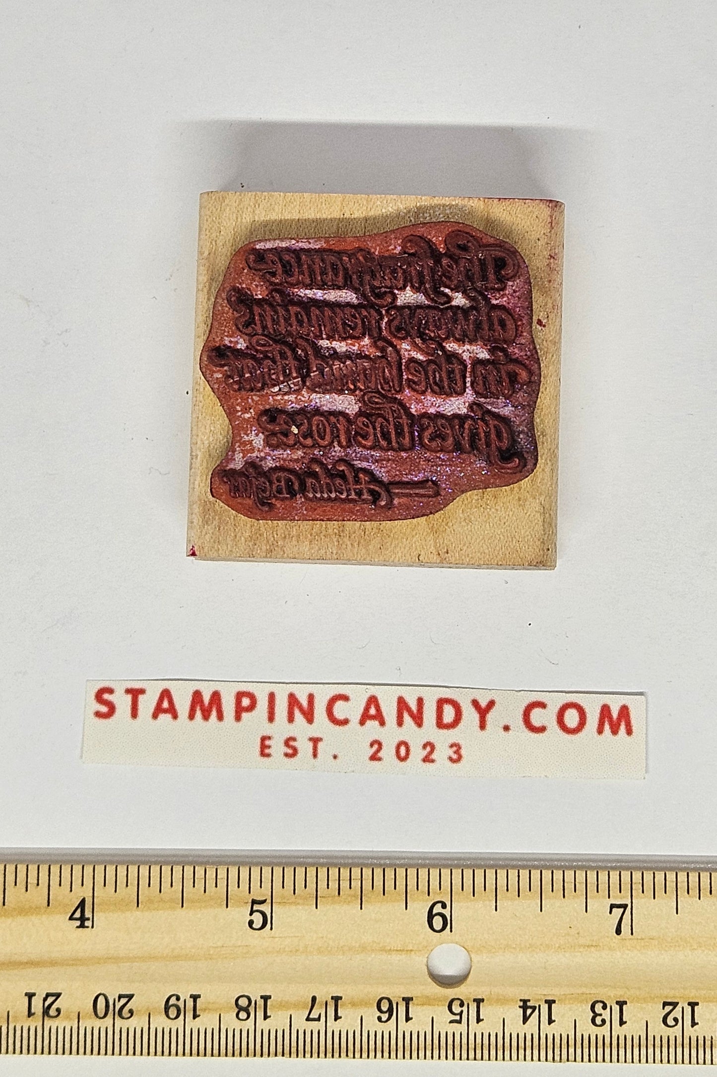 Impression Obsession C1380 - Fragrance Stamp