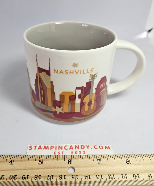 2015 Starbucks - Nashville 14 oz Mug "You Are Here" Series