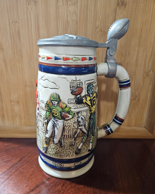 Avon Football Stein