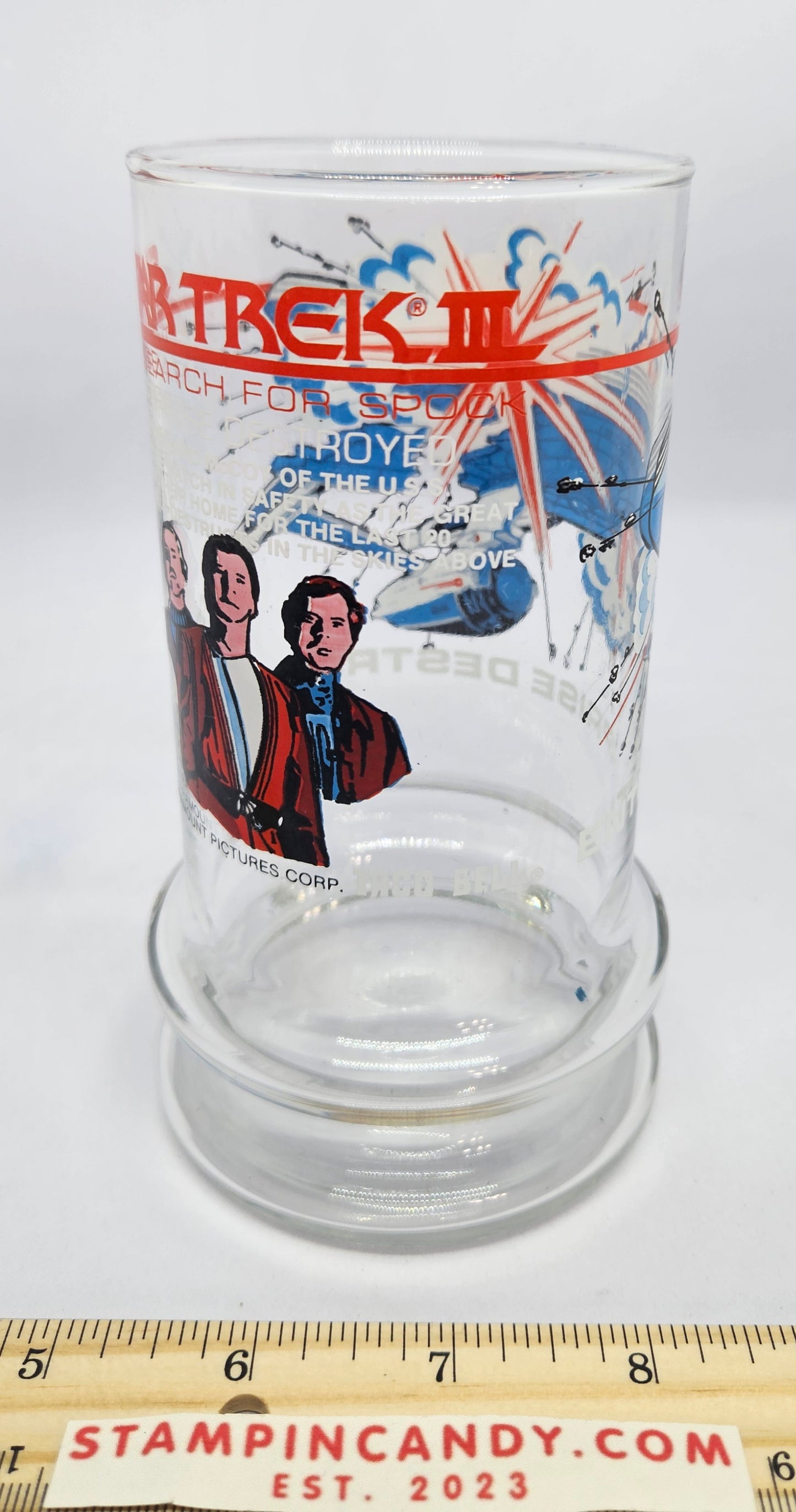 1984 Star Trek: The Search for Spock - Taco Bell Glass