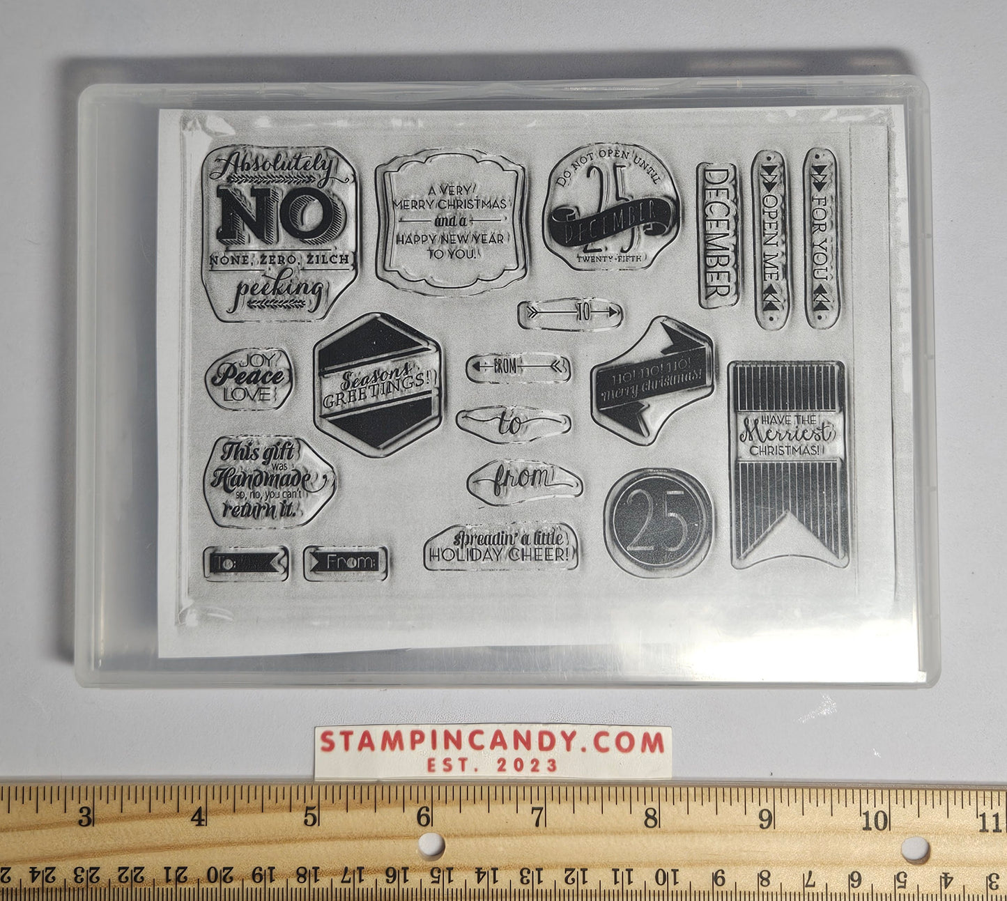 Stampin Up - Christmas Tagables