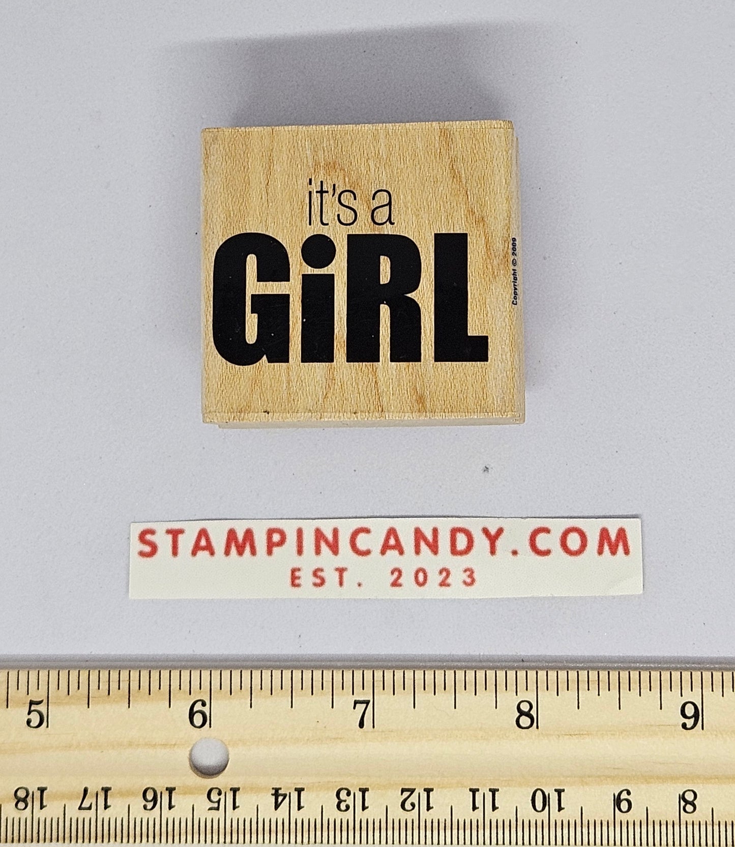 Stampabilities - It's A Girl D1174