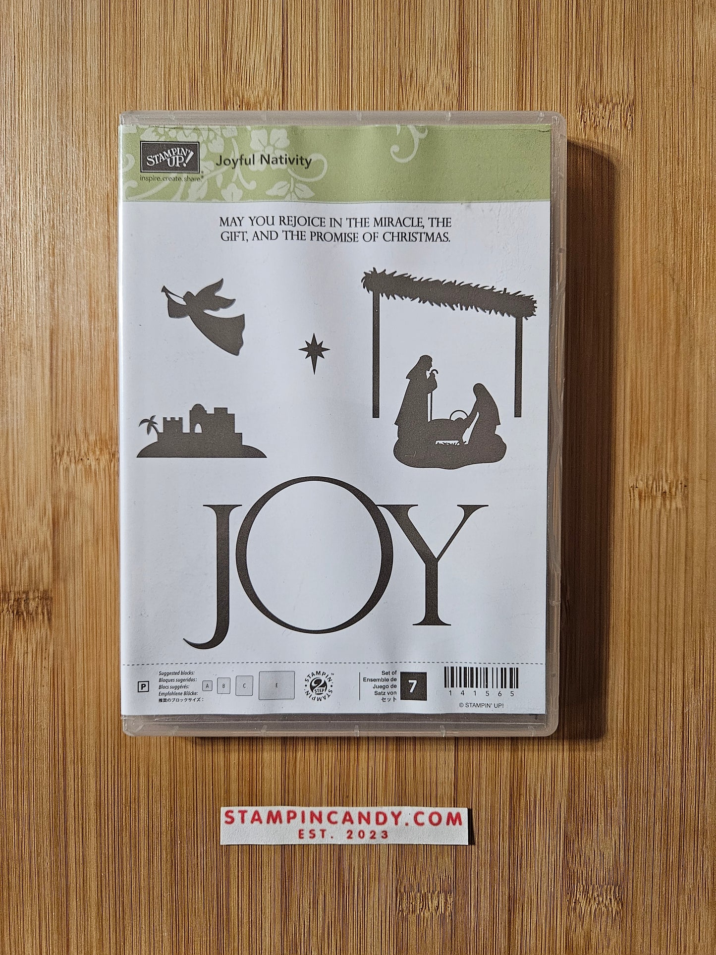 Stampin' UP! "Joyful Nativity" Stamp Set