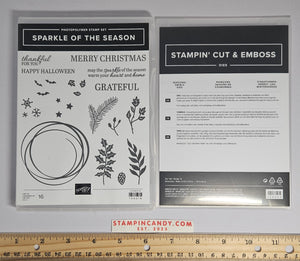 Stampin Up - Sparkle of the Season w/ Seasonal Swirl Dies
