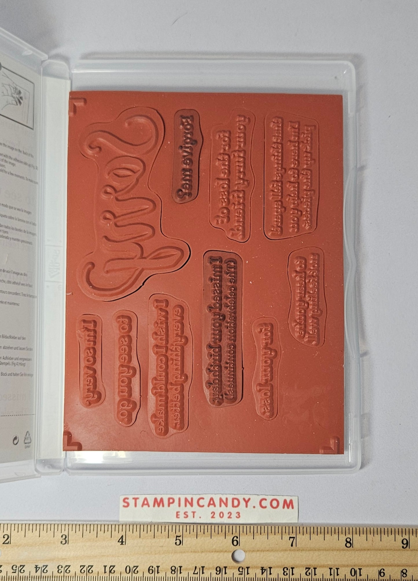 Stampin Up - Sorry for Everything