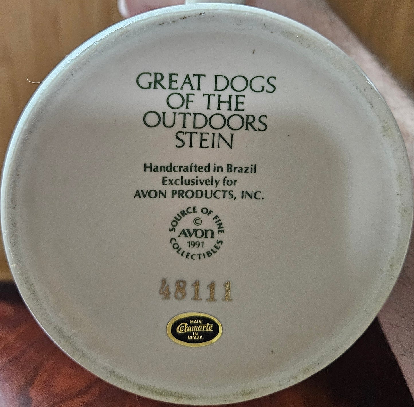 Avon Dog Stein