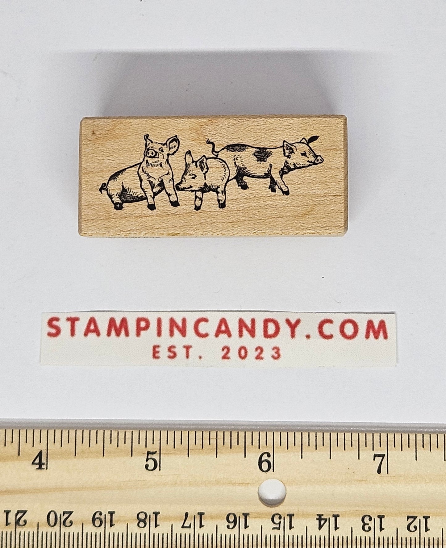 PSX C-1857 - 3 Little Pigs Stamp