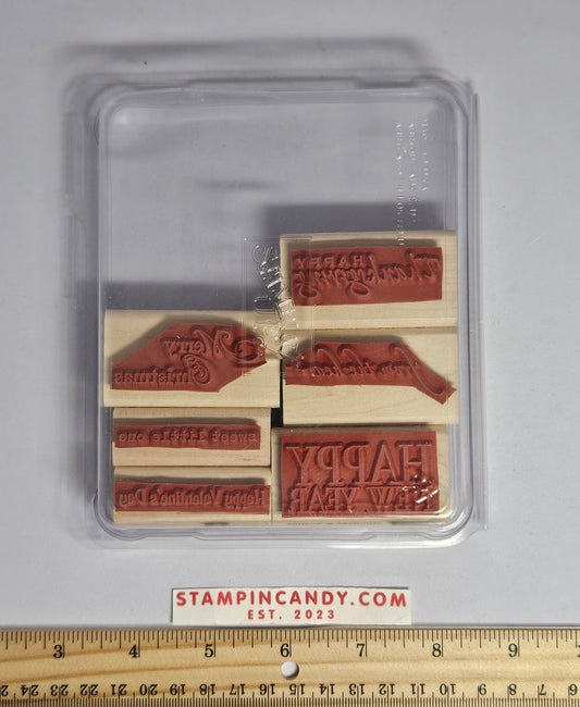 Stampin Up - Holidays & Wishes