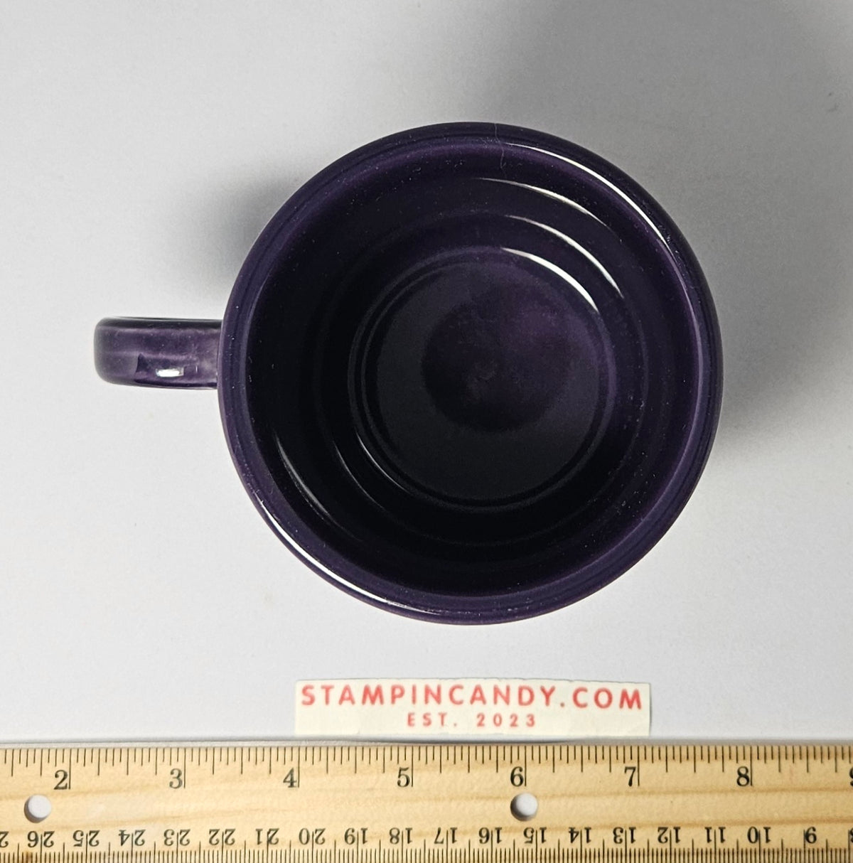 Fiesta Ware Purple 1 Finger/Handled Mug