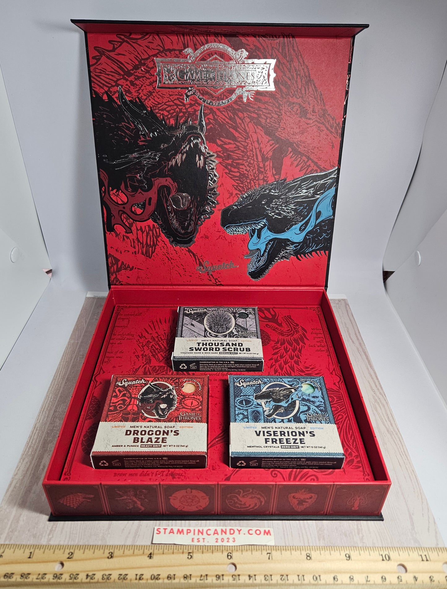 Game of Thrones - Dr. Squatch Limited Edition Soap Gift Set