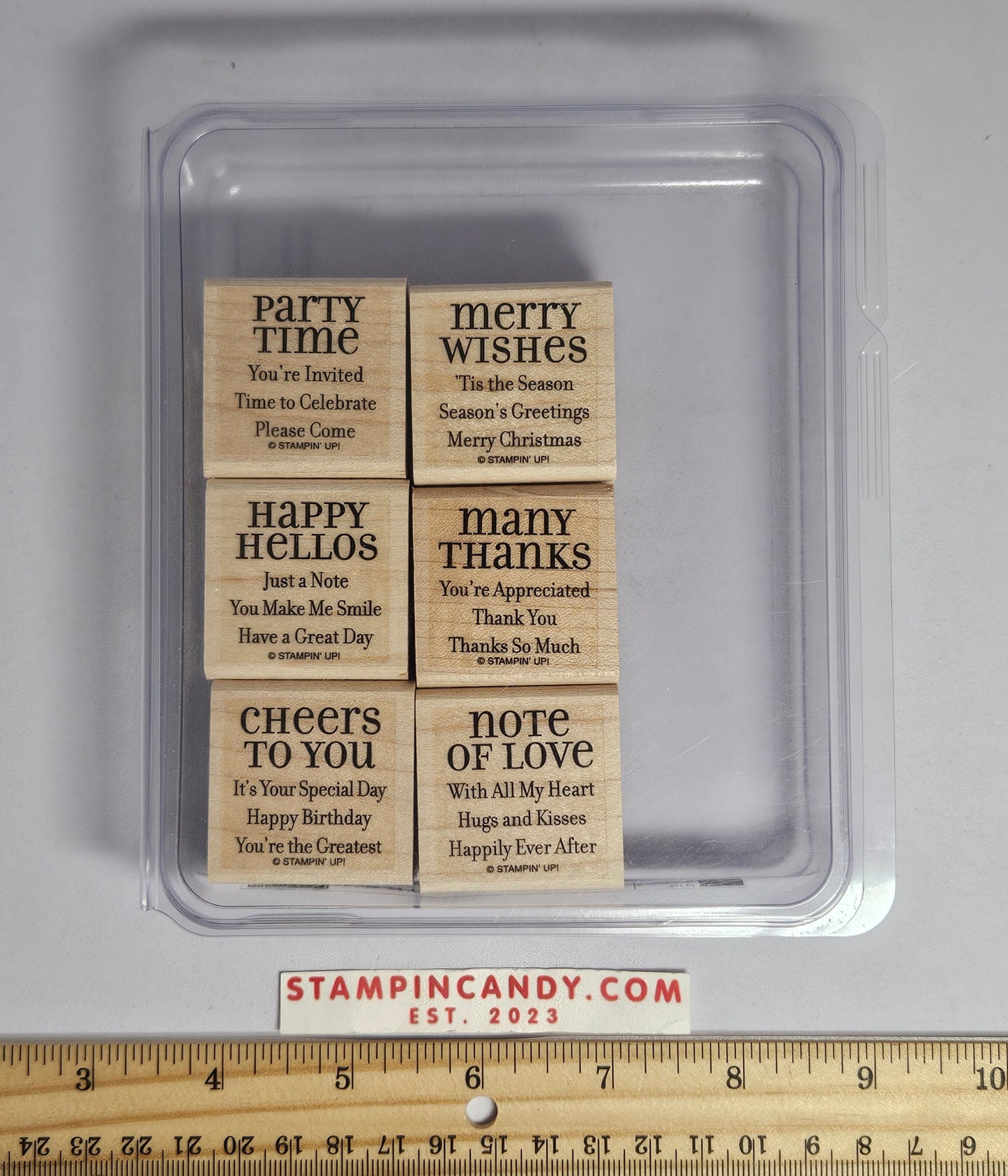 Stampin Up - Lots of Thoughts