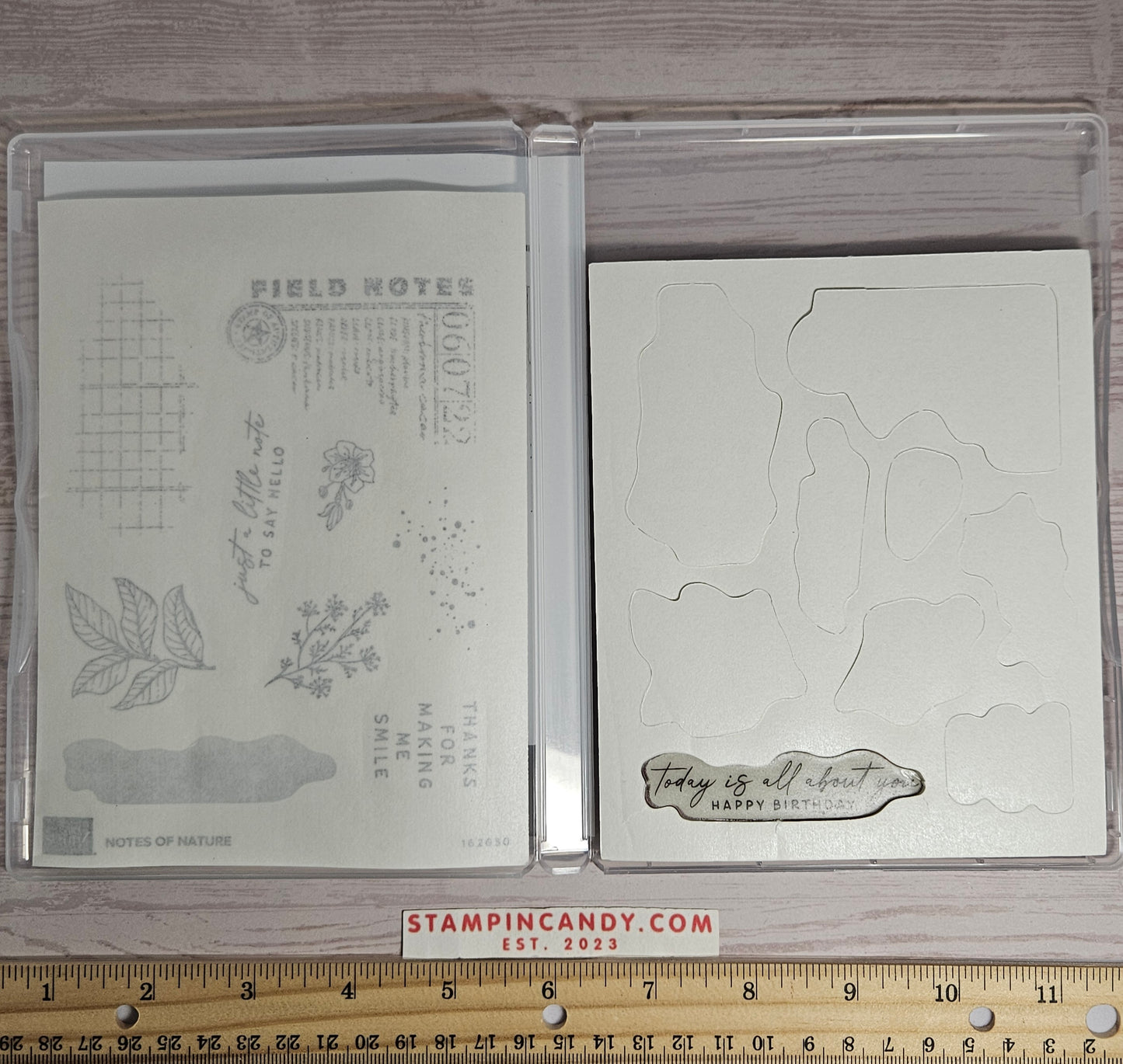 Stampin Up - Notes of Nature with Notes of Nature Dies
