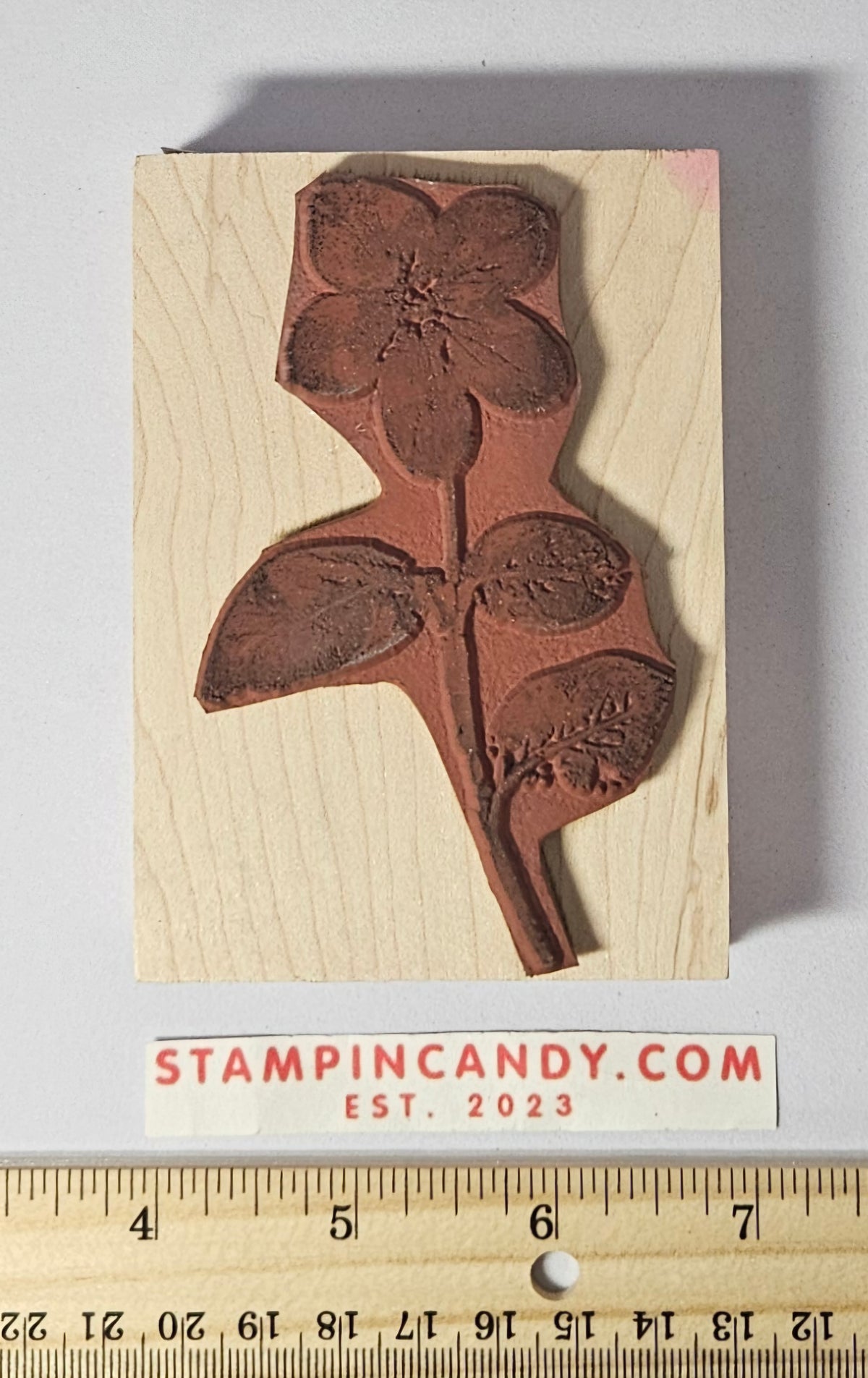 Jamaican Forget-Me-Not Stamp - Hero Arts 2005 H3305