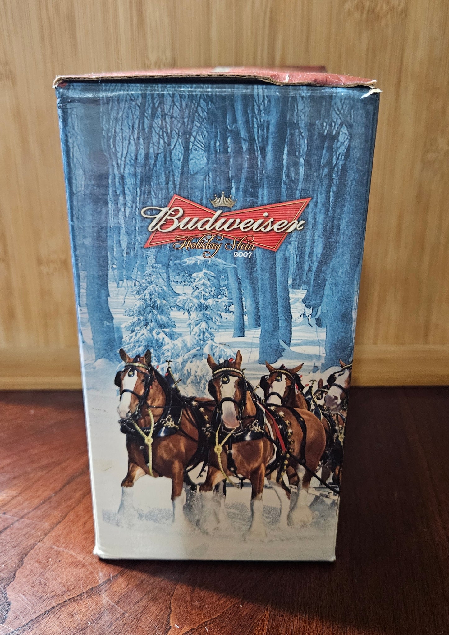 Budweiser 2007 Christmas Stein