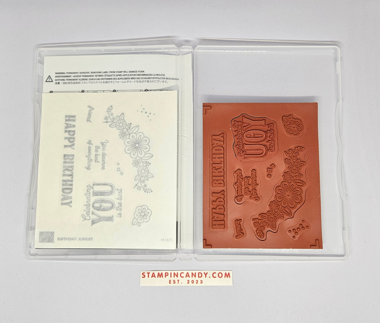 Stampin' UP! "Birthday Jubilee'" Stamp Set