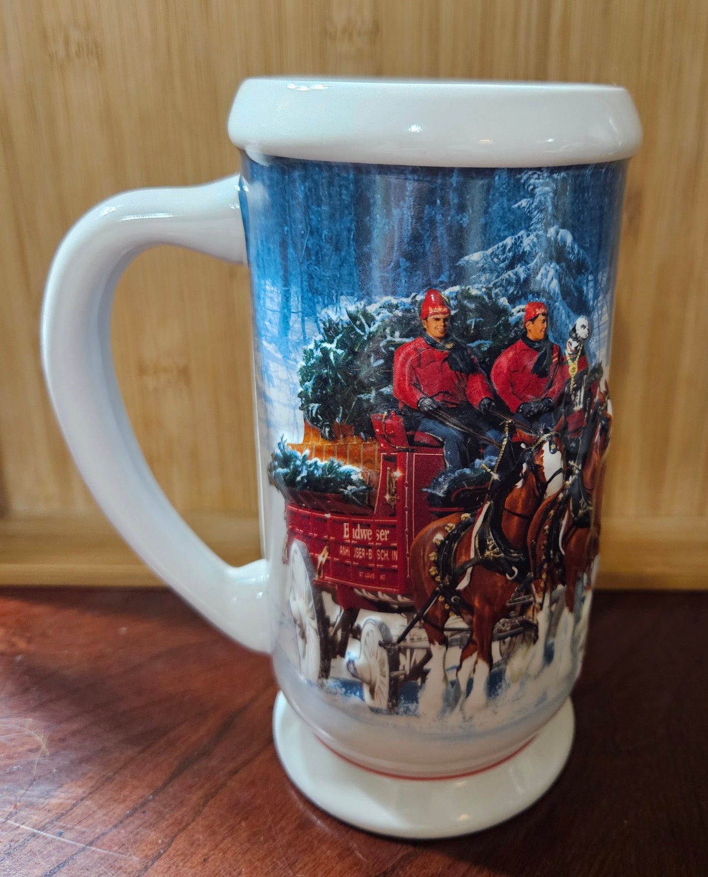 Budweiser 2007 Christmas Stein