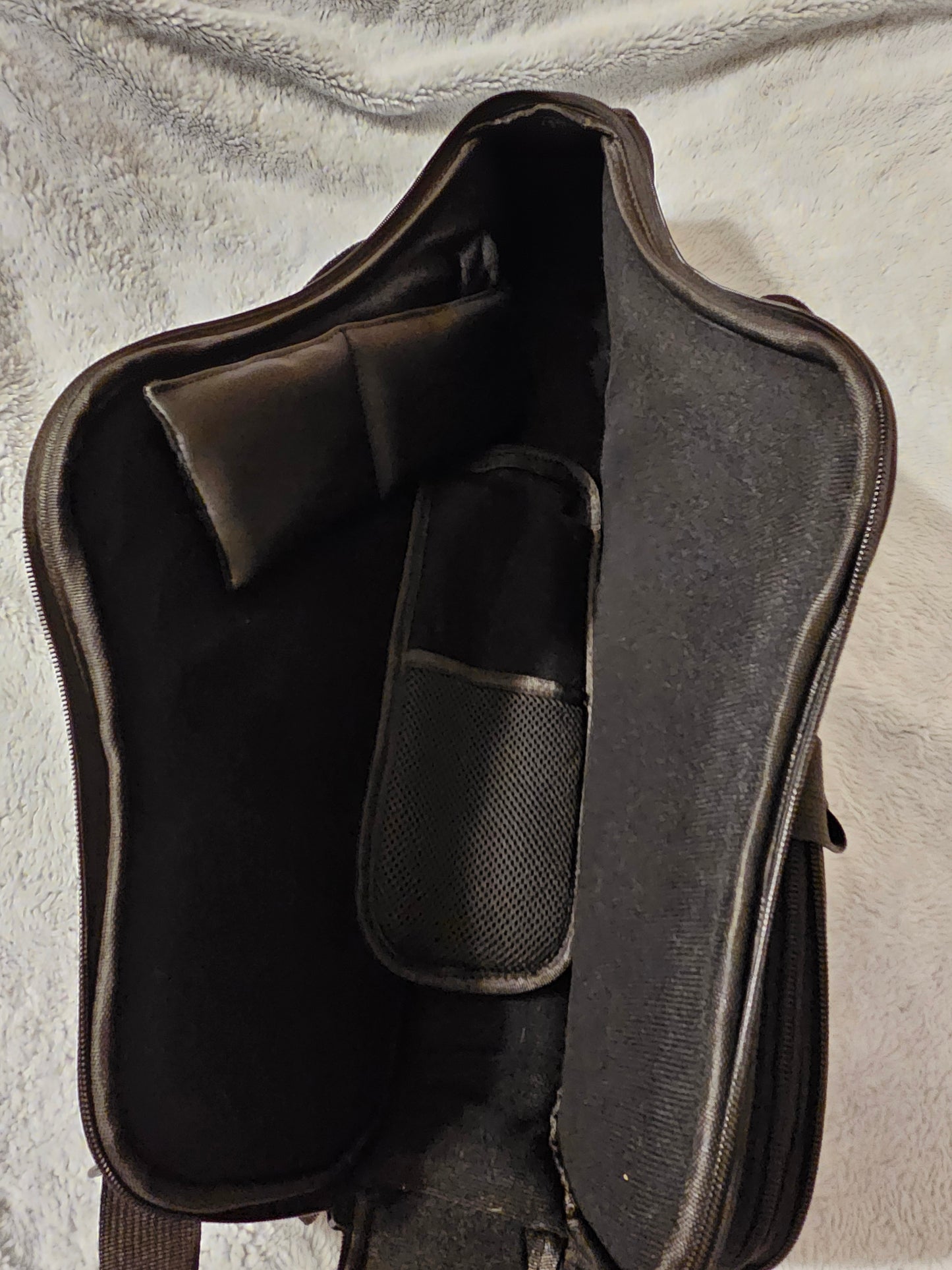 Chehery Alto Saxophone Case - 2 in 1 Carrying Backpack w/ Flute Pocket