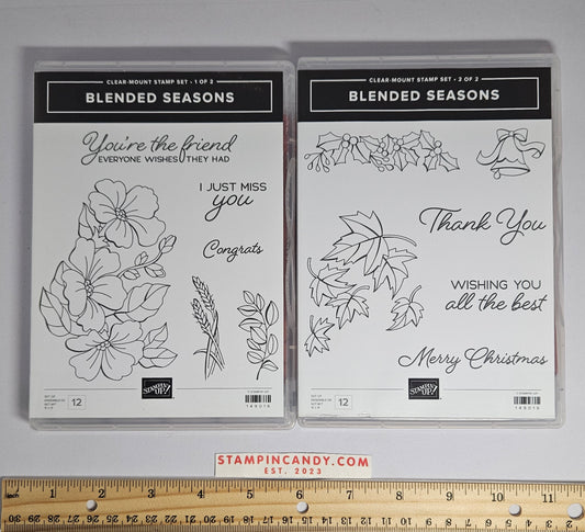 Stampin Up - Blended Seasons (Sets 1 and 2 of 2) (1 Missing Stamp)