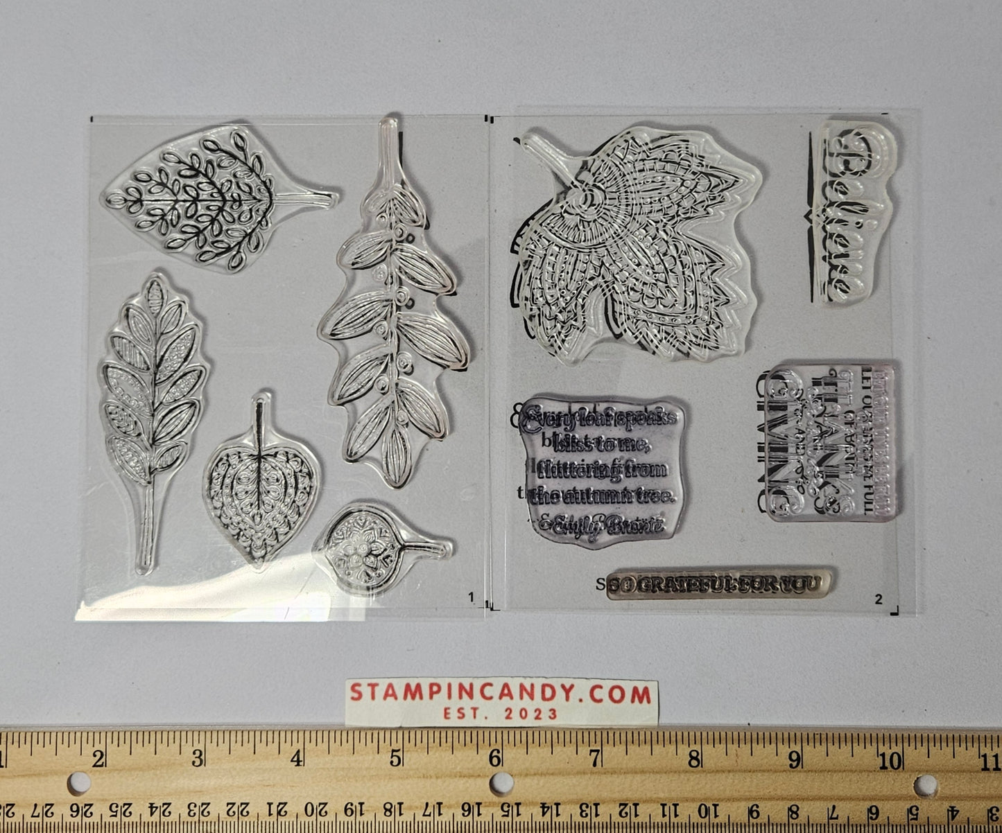 Stampin Up - Lighthearted Leaves