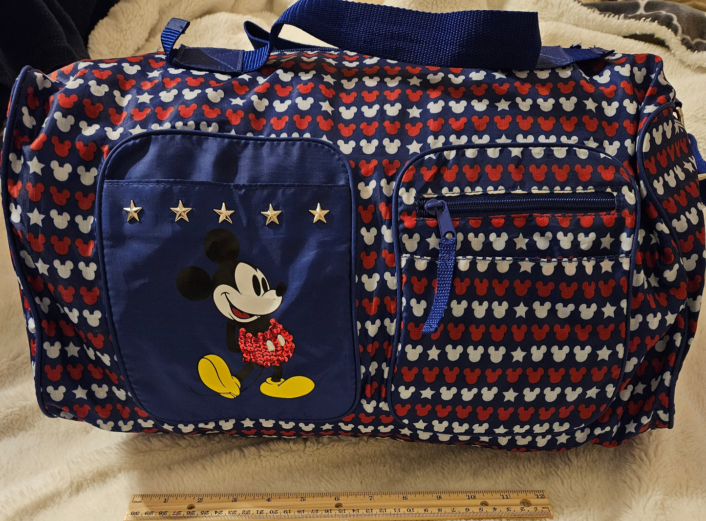 Disney - Mickey Mouse - Red White & Blue Duffle Bag