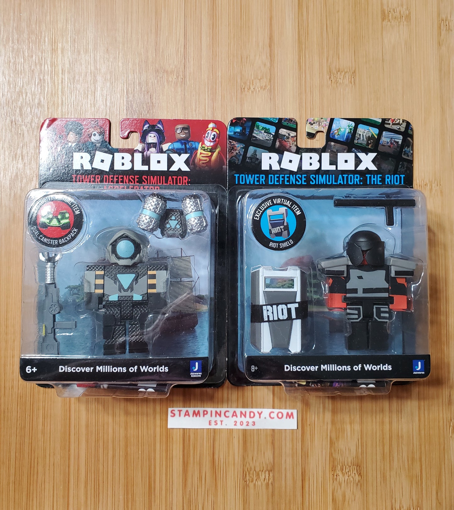 Roblox - TDS: The Riot AND Accelerator with 2 Digital Content Codes