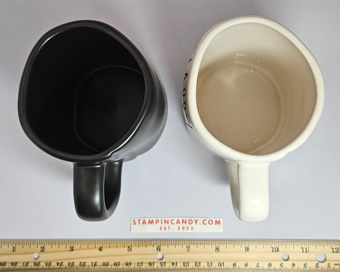 Rae Dunn - "Happy Wife" & "Happy Life" Mug Combo